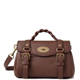 Mulberry Mini Alexa Bright Oak Heavy Grain